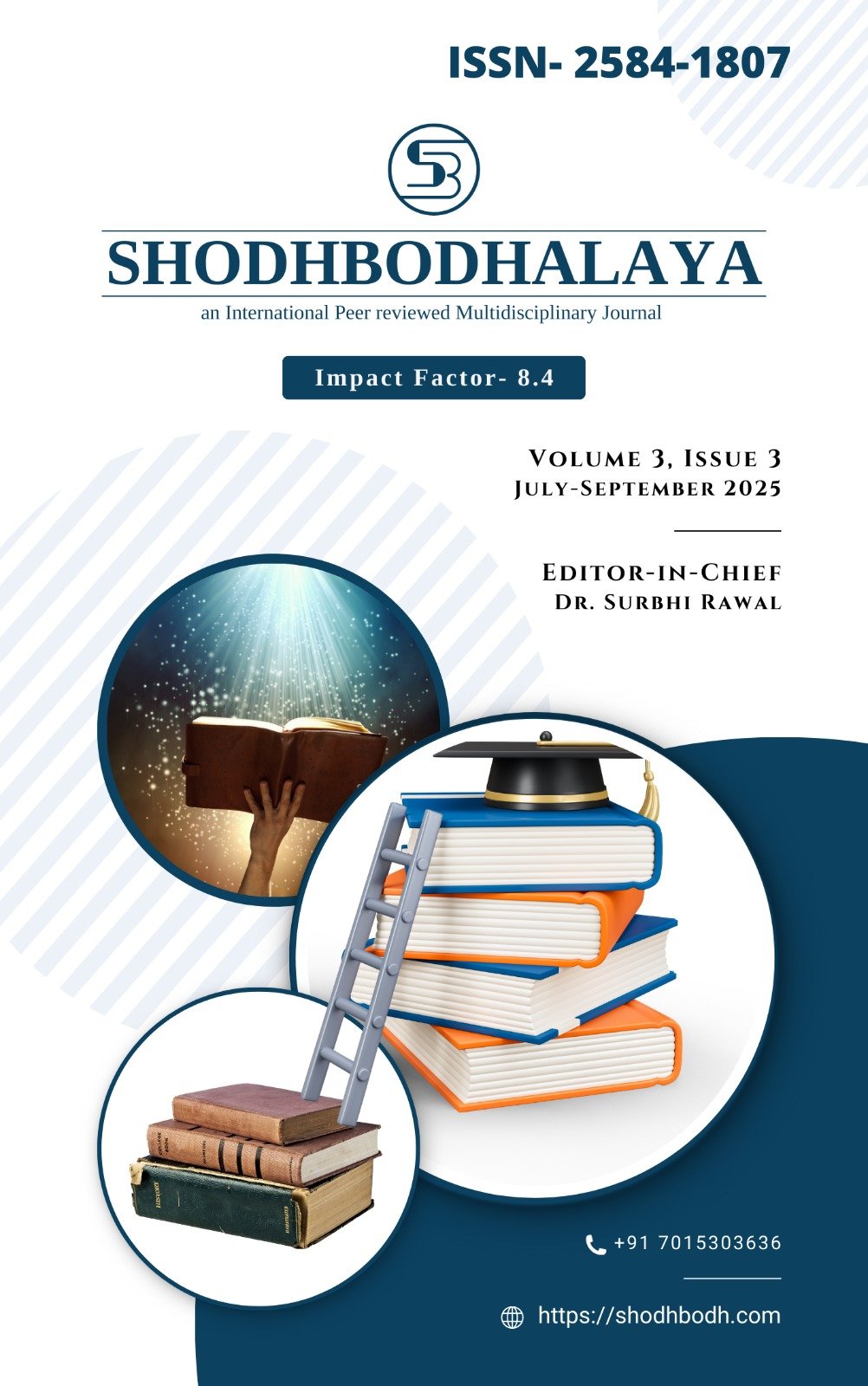 View SHODHBODHALAYA: Volume 3 , Issue 3, July- Sep 2025